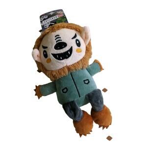Fetch Little Monsters Werewolf Universal The Wolf Man Squeaky Dog Pet Toy 9” New